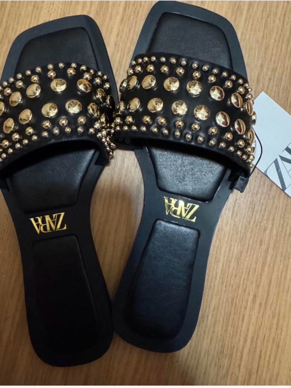 Women's Studded Slides